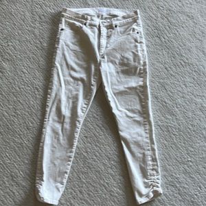Loft white jeans